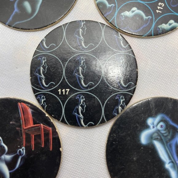 Vintage Game Pog Classics Milk Cap Milkcap Marker Casper Ghost Lot Of 5 - Picture 12 of 12